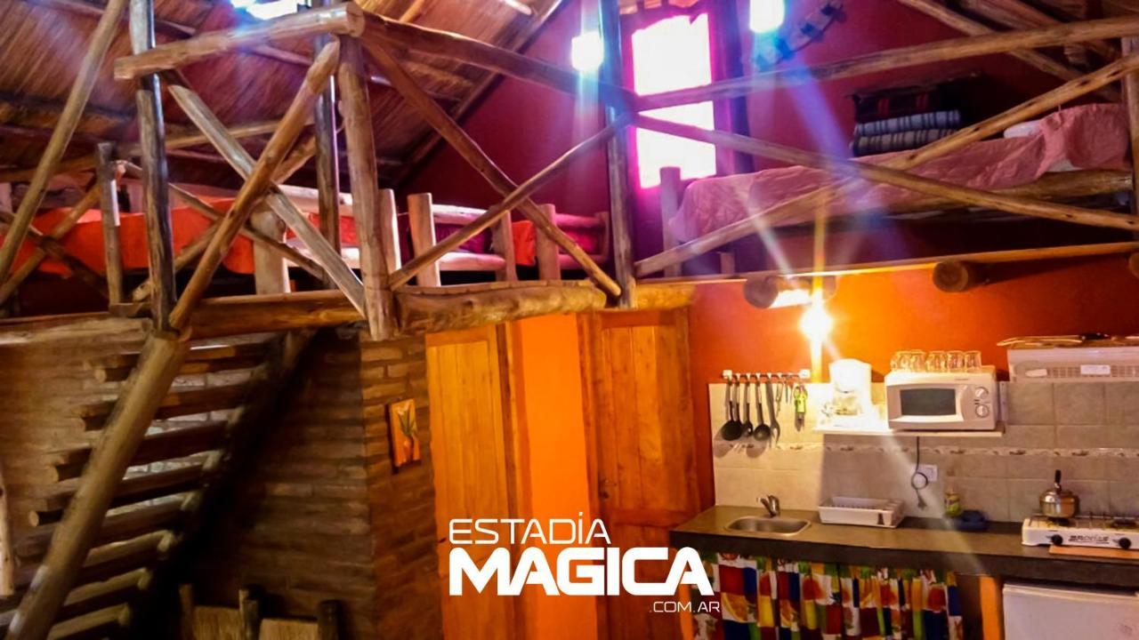 サン・ラファエル Cabanas En Rama Caidaヴィラ エクステリア 写真