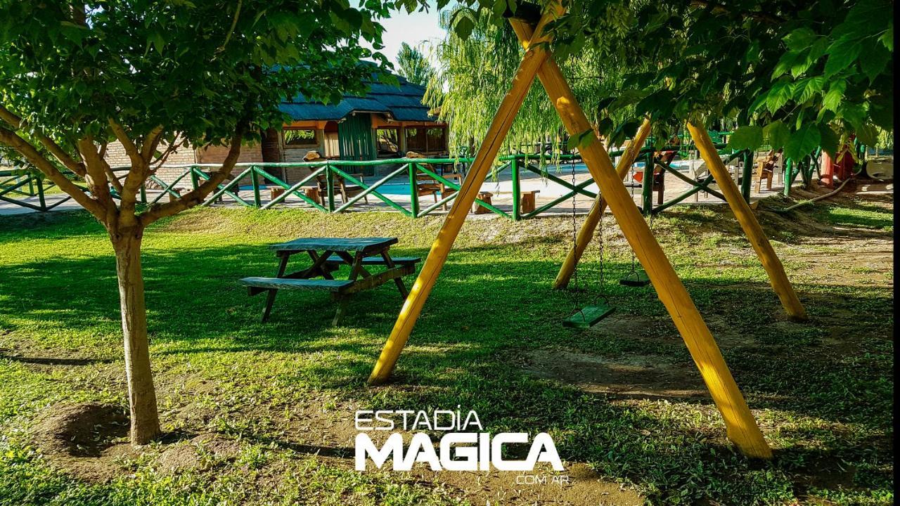 サン・ラファエル Cabanas En Rama Caidaヴィラ エクステリア 写真
